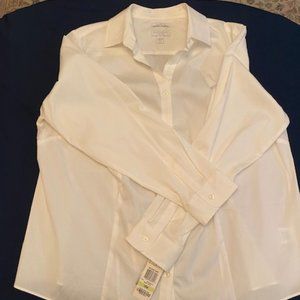 Charter Club white dress shirt, size 18W